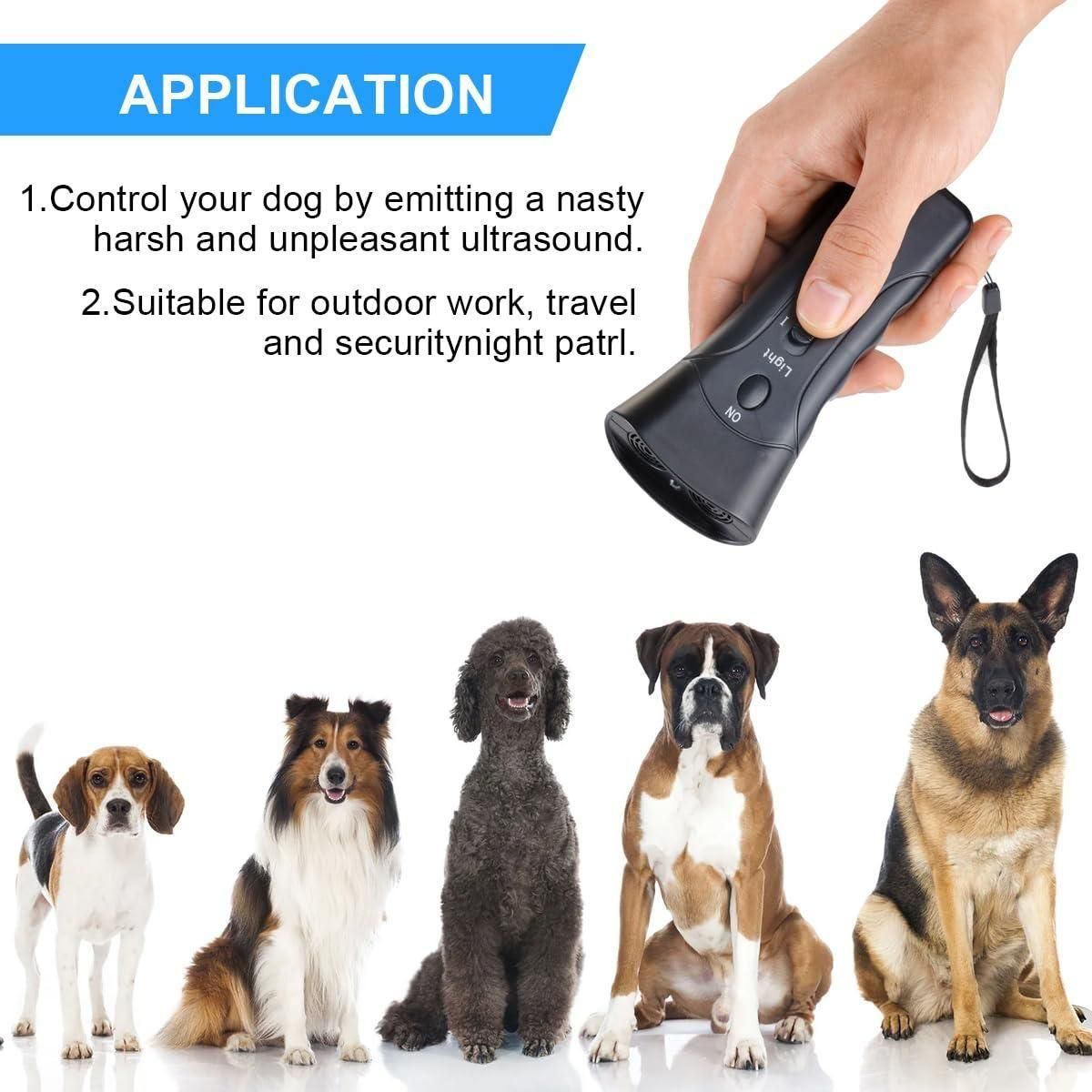 Ultrasonic Dog Chaser,Stop Animals Attacks Aggression - Vistora